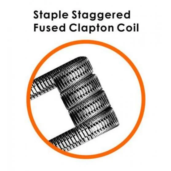 GeekVape STAPLE STAGGERED FUSED CLAPTON Coils 0.2ohm