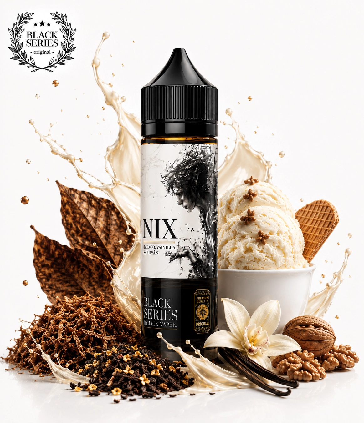 Nix Tabaco Vainilla Ruyan - Black Series