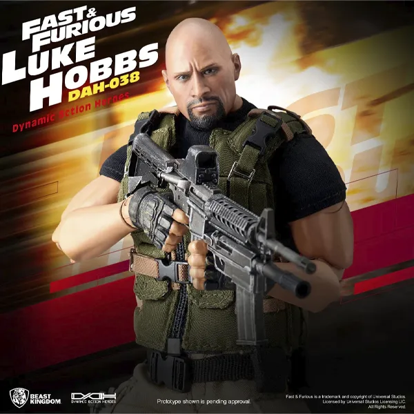 Fast and Furious DAH-038 Luke Hobbs 20cm