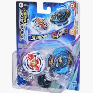 Beyblade Burst Surge Dual Spiral Treptune T4 y Lord Hydrax H5