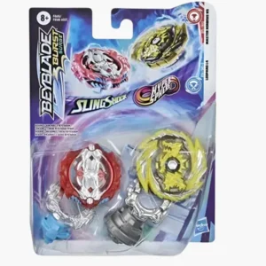 Beyblade Burst Surge Master Kerbeus K5 y Leopardo L4