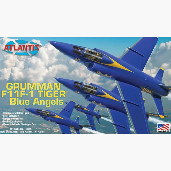 Model Kit – F11f-1 Grumman Tiger US Navy Blue Angels
