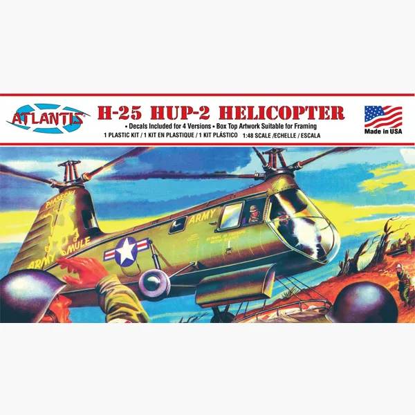 Model kit – H-25 Army Mule HUP-2 Helicopter 1/48