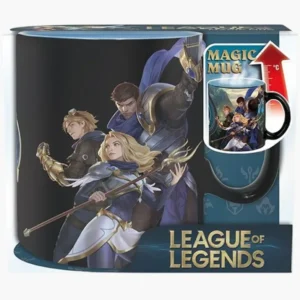 Mug cerámica League of Legends – termosensible Demacia vs. Noxus